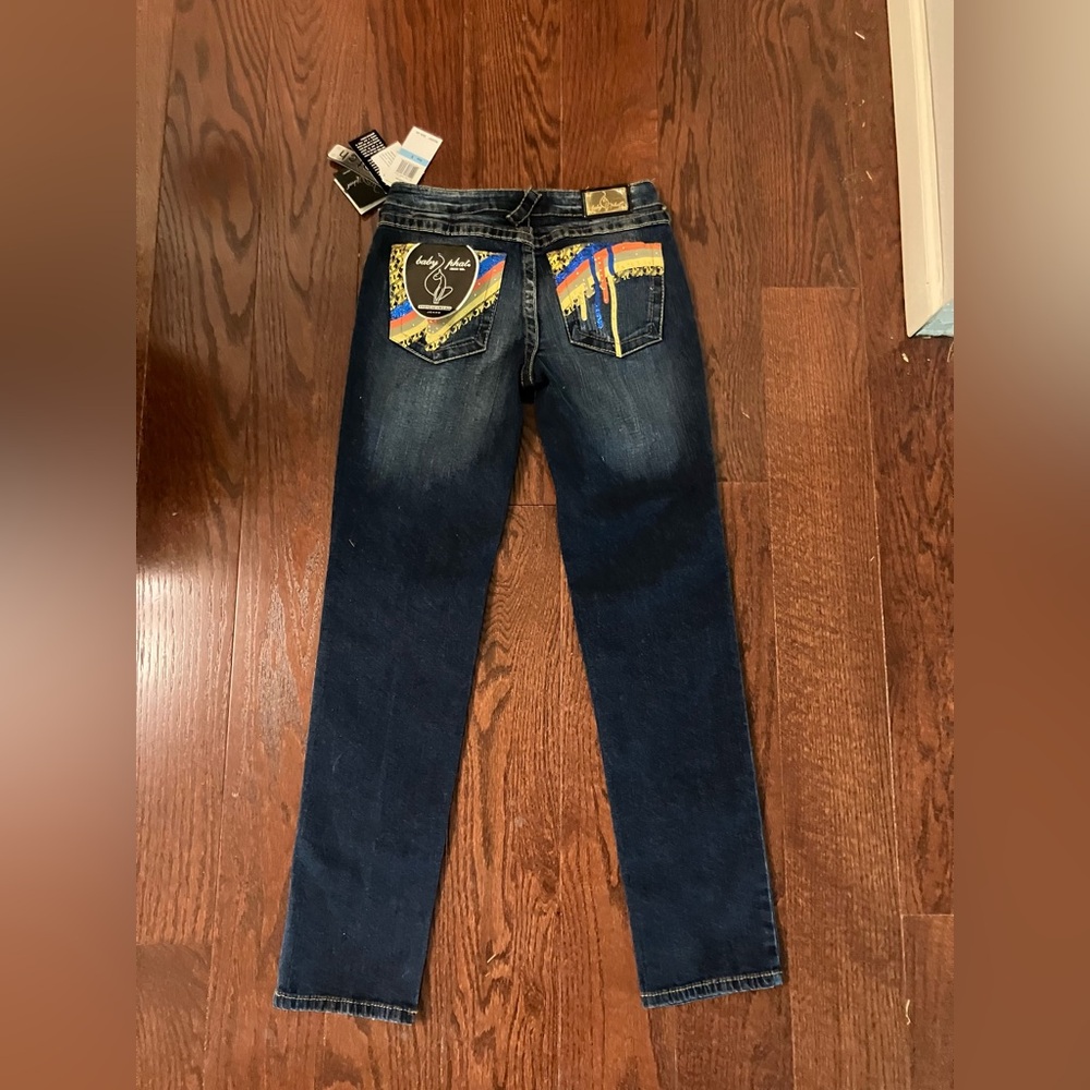 Y2K 2000s Baby Phat Junior Jeans NWT Size 5 junior